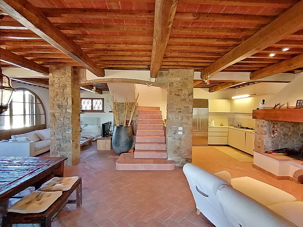 farmhouse at castelfalfi living room