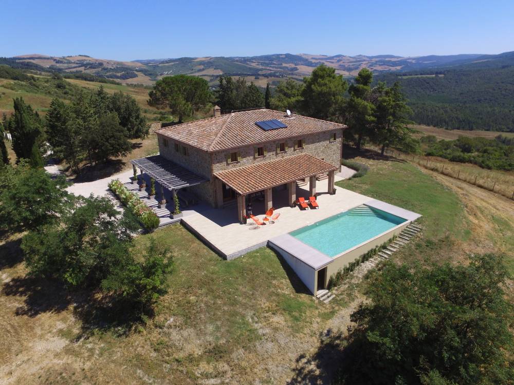 listings of farmhouses for sale volterra countryside