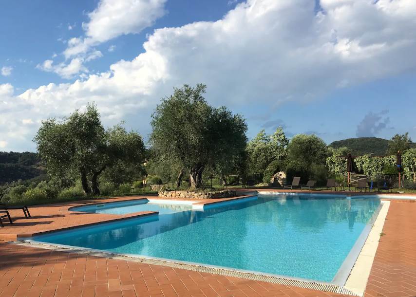 farmhouse at castelfalfi swimming pool